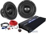 NVX Subwoofers + Hifonics H35 Amplifier Bundle Image 1