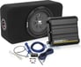 Kicker Complete Ultra Compact Amplified Subwoofer System Image 1