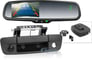 Crimestopper Rear View Mirror + Tailgate Camera for 2010-2014 RAM Trucks Image 1