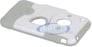 Scosche KickBACK S IP3KGW (028IP3KGW) Gray/White Image 4