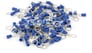Ring Terminal 100 Pack 16-14 Gauge Blue 1/2" Hole Size Image 1
