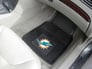 FanMat Miami Dolphins Heavy Duty Vinyl Car Mats Image 1