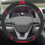 FanMat Nebraska Steering Wheel Cover Image 1