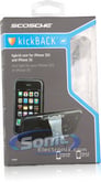 Scosche KickBACK IP3KCB (028IP3KCB) Clear on Black Image 5