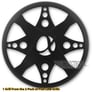 Alphasonik PGR12RB-1 (1 Black Grill from 2-Pack PGR12RB) Image 1