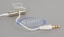 Coby CVE97 (CV-E97) White Deep Bass Neckstrap Stereo Earphones In-Ear Headphones Image 3