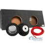 Clarion 600 Watt RMS Dual 10" Loaded Truck Enclosure (WF2520) Image 1