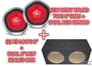 Sony XS-L81P5 Dual Combo:  (2) XS-L81P5 8" Subwoofers + (1) Dual 8" MDF Box Image 1