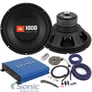JBL 500 Watt RMS 12" Bass Package (CS1214 PDX-1000.4) Image 1
