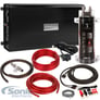 PowerBass ACA-450.1 w/Belva 1.0 Farad Capacitor + Belva 2000 Watt Handling Amp Kit Image 1