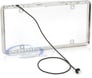 Metal Chrome License Plate Frame Rearview Backup Camera Image 2