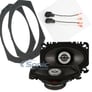 Infinity Reference X REF-6402cfx Speaker Install Kit for 1997-2006 Jeep Wrangler Image 1