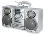 Coby CXCD400SVR (CX-CD400) Mini AM/FM/CD/Cassette Player/Recorder Image 1