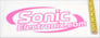 Sonic Electronix Logo Sticker (Pink/Large) Image 3