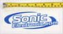 Sonic Electronix Logo Sticker (Blue/Medium) Image 2