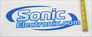 Sonic Electronix Logo Sticker (Blue/Large) Image 3