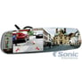 Frameless 4.3" Backup Mirror Monitor w/ Parking Guidelines and Remote Control Image 1