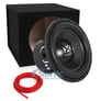 NVX VCW122 with Sealed Enclosure and Speaker Wire Image 1