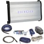 Hifonics Brutus BRX2000.1D 2000 Watt RMS + Premium 4 Gauge Amp Kit Image 1