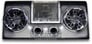 Audiobahn ABASS2010P Dual 10" Ported Bass Enclosure with Built In Amplifier Image 1