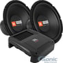 JBL 500W RMS Dual 12" Subwoofer Bass Package Image 1