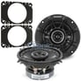 Kicker 41DSC44 w/ 4" x 6" Speaker Adapters Image 1