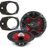 Boss CH6530 with 6" x 9" Speaker Mounting Adapters Image 1