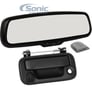 Crimestopper Rear View Mirror + Tailgate Camera for 2004-2015 Ford F-150/F-250 Image 1