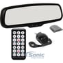 Crimestopper Rear View Mirror + Back-Up Camera for select 2000-2013 Ford Focus, Fusion and Mustang Vehicles Image 1