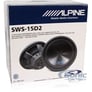 Alpine SWS-15D2 Open Box Complete Image 4