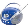 Coby CX-CD241BLU (CXCD241BLU) Portable AM/FM Radio CD Player - Blue Image 1