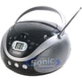 Coby CX-CD241 (CXCD241BLK) Portable AM/FM Radio CD Player - Black Image 1