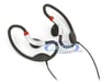 Sony MDRAS20J (MDR-AS20J) Active-Style Around Ear-Clip Sports Headphones - Black/Silver Image 1