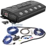 Audiopipe APCL-15001D Monoblock Amplifier w/ Complete 4 AWG OFC Amp Kit Image 1