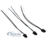 Soundstream RN5.2000D 5-Channel Amplifier w/ Complete 4 AWG Amp Kit Image 5