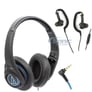 Audio Technica Headphone Bundle (ATH-AX5iSBK ATH-CKP200iSBK) Image 1