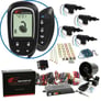 Encore E7 2-way Remote Start Keyless Entry Car Alarm and 4-Door Power Lock Kit Image 1