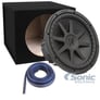 Kicker CompVX CVX122 + FREE Sealed Enclosure (44CVX122) Image 1