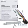 Sony Bluetooth Digital Media Receiver with Thumb Controls for 1998 - 2013 Harley Davidson FL Models with Fairing Image 6
