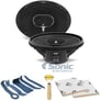 Infinity Kappa 3-Way Coaxial Speakers + FREE Sound Dampening Kit (693.11I) Image 1