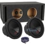 Alpine 700 Watt RMS Dual 8" Ported Bass Package (SWR-8D2) Image 1