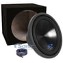 Alpine Type-S SWS-15D4 + Sealed Enclosure & Speaker Wire Image 1