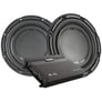 (2) Polk Audio DB DB 1042 DVC 10" Subwoofers + ZA2-1000.1D 1000W RMS Amplifier Image 1