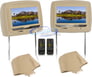Pair Package: 2 Power Acoustik HDVD-93BG (Beige) Image 1