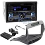 Alpine CDE-W265BT Stereo Installation Package for 2010-15 Chevy Camaro Image 1