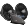 2 Alpine Type-S SWS-12D4 12" 1000w Bass Package with MB Quart ZA2-1000.1D Amp Image 1