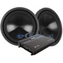 2 Alpine Type-S SWS-15D4 15" 1000w Bass Package with MB Quart ZA2-1000.1D Amp Image 1