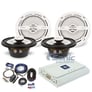 JBL Marine MA6004 Amplifier + 4 Sony XS-MP1611 Speakers Kit Image 1