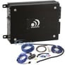 Massive Audio N2 Ultra-Compact Class-D Monoblock Amplifier w/ 4 AWG OFC Amp Kit Image 1