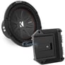 Kicker CompR CWR102 + JBL GX-A602 Bass Package Image 1